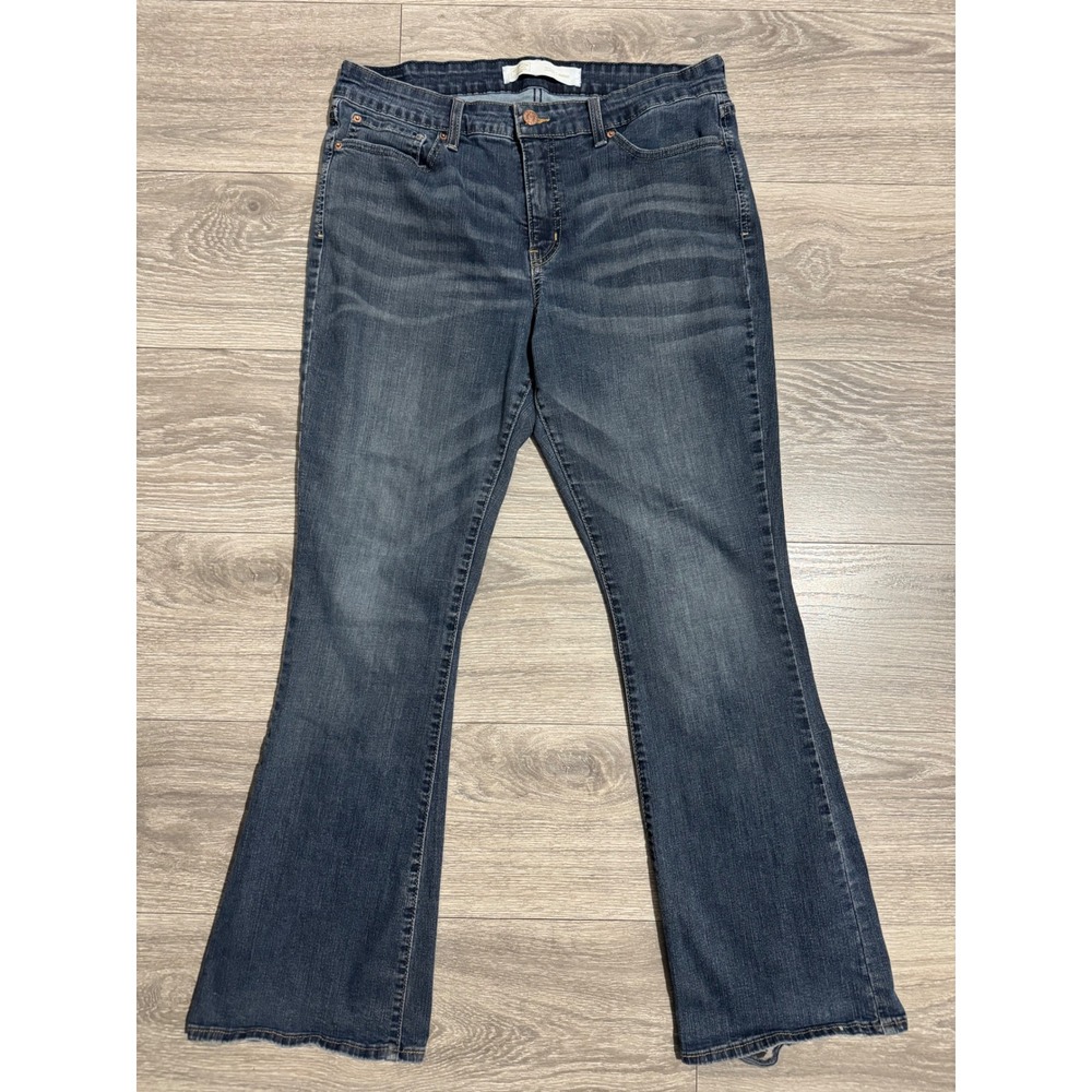 Signature by Levi Strauss Womens Totally Shaping Bootcut Jeans‎ Blue 14M 32x32